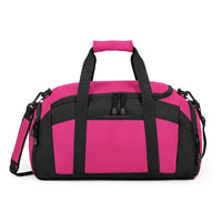 Kage Gear 'There Is No Tapping' Yellow Black Gym Bag — Durable Sports & Travel Duffel