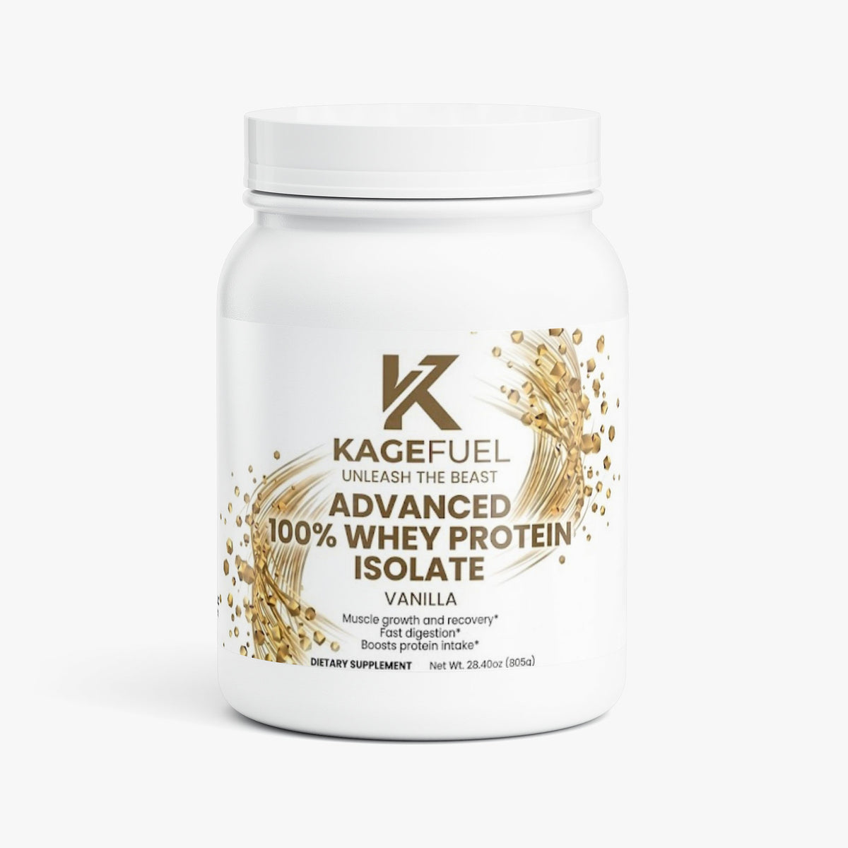 Advanced 100% Whey Protein Isolate (Vanilla)
