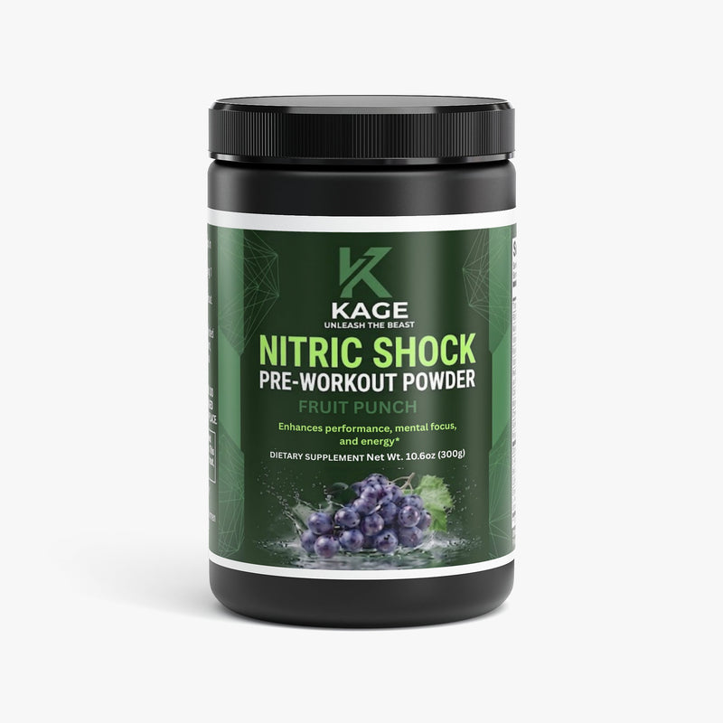 Nitric Shock Pre-Workout Powder (Fruit Punch)