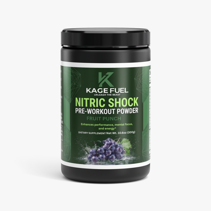 Nitric Shock Pre-Workout Powder (Fruit Punch)