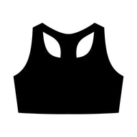 Women's Active Bra Top — Minimal Racerback Sports Bra for Workout & Yoga
