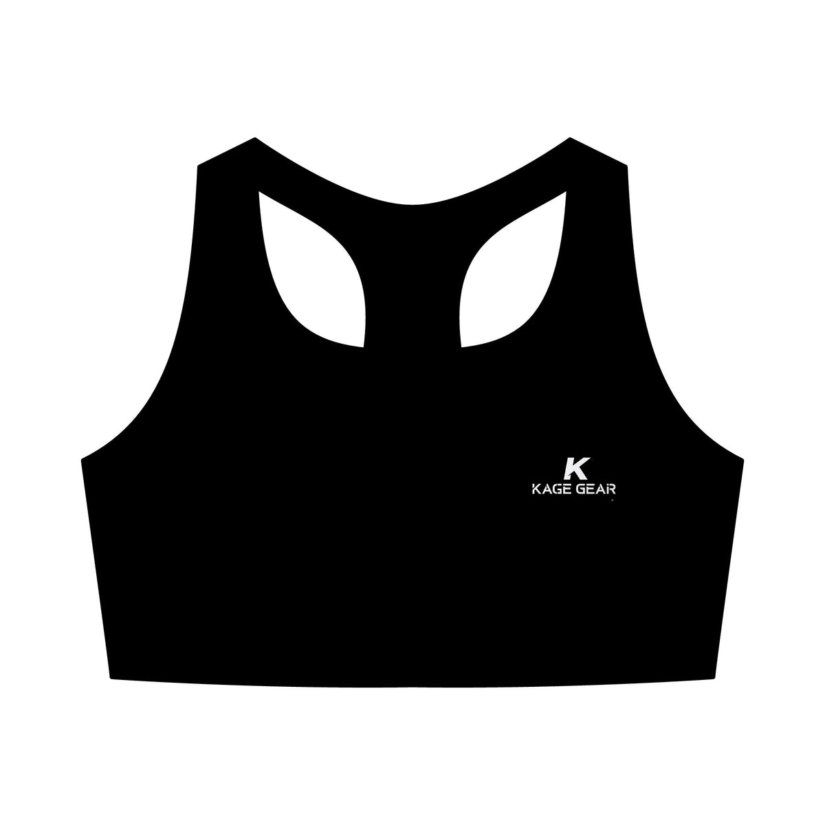 Women's Active Bra Top — Minimal Racerback Sports Bra for Workout & Yoga