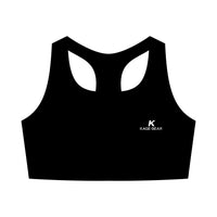 Women's Active Bra Top — Minimal Racerback Sports Bra for Workout & Yoga